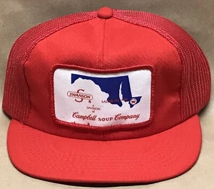 VTG SWANSON SNAPBACK TRUCKER PATCH HAT CAMPBELL SOUP COMPANY SALISBURY MARYLAND - Picture 1 of 8