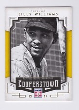 2015 PANINI COOPERSTOWN BILLY WILLIAMS YELLOW PARALLEL #'d 2/5 SP CUBS HOF!!