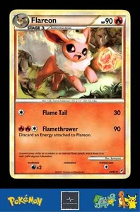 Pokemon HGSS Call of Legends 44/95 Flareon 2011 - Imagen 1 de 3
