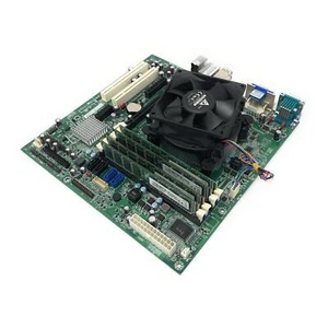 2G Bundle Mainboard mATX + CPU Intel Quad Core 4x 3,1GHz + 16GB RAM + Slotblende - Bild 1 von 7