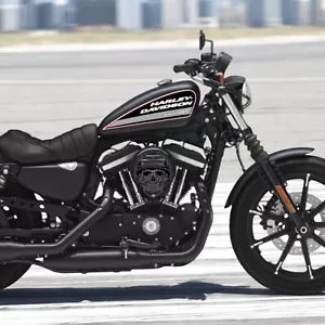Harley-Davidson Vintage Sticker 2er Set Sticker Custom Laminat XR 1200 TANK - Bild 1 von 5