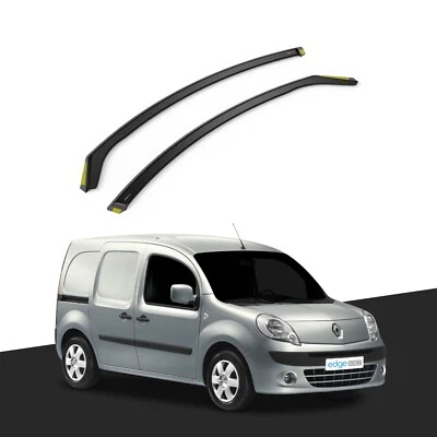 Deflectores de viento MPV Renault Kangoo MK2 2007-2021 2 piezas tintados Foto 1 de 4