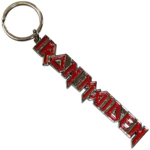Iron Maiden - Logo con Code - Portachiavi in Metallo - Foto 1 di 1