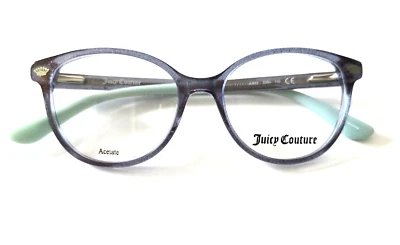 JUICY COUTURE JU932 DXK UNISEX RECTANGULAR FULL RIM EYEGLASSES FRAME 50-15-130 - Image 1 of 4