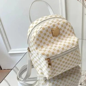 MINI backpack purses women new with adjustable strap polka dot style  - Picture 1 of 2
