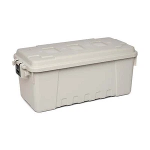 Plano Sportsman's Trunk, Smoke, 17-Gallon Lockable Storage Box - Picture 1 of 3
