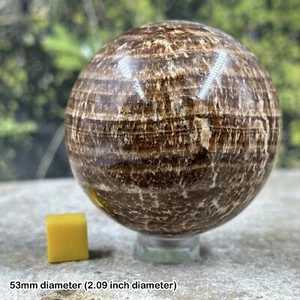 Aragonite ball sphere - a captivating gemstone - Picture 1 of 1