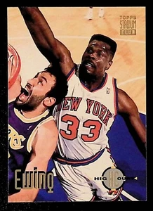 Tarjeta de baloncesto #68 Patrick Ewing 1993-94 Topps TSC High Court New York Knicks - Imagen 1 de 2