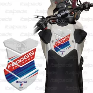 Paraserbatoio per BMW F800 GS Honeycomb bianco Anniversario - Picture 1 of 1