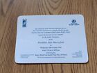 Rugby Union Invitation Cards 1961 - 2013
