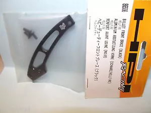 Hpi 86556 Billet Aluminium Front Brace Black Hellfire 1pc - Picture 1 of 7