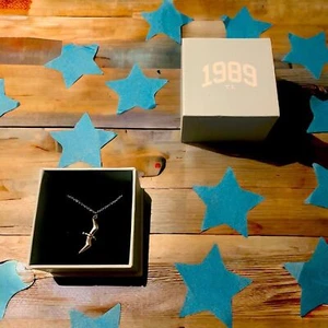 Taylor Swift Necklace Women's Silver 1989 Seagull Official Merchandise Gift - Picture 1 of 5
