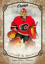 2015-16 Upper Deck Champ's Gold Variant Back #41 Jonas Hiller