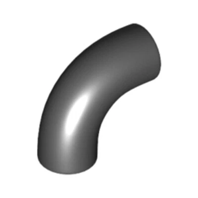 Lego Technic Bricks 6x Black Elbow 90deg Tube Axle Connector 6179182 25214 NEW - Image 1 of 4