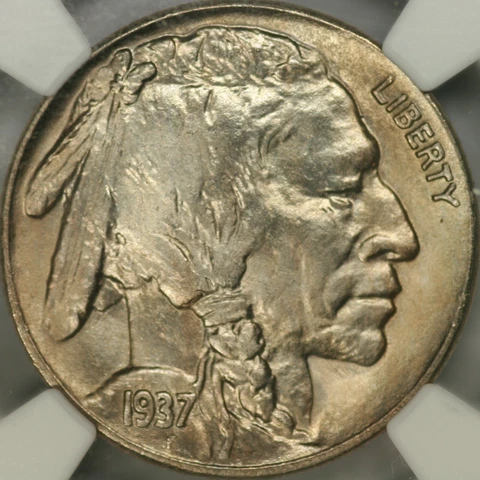 1937-S Buffalo Nickel NGC MS67 Cover