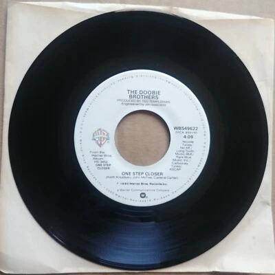 THE DOOBIE BROTHERS One Step Closer 45 7" POP CLASSIC ROCK Record Vinyl Records - Image 1 of 2