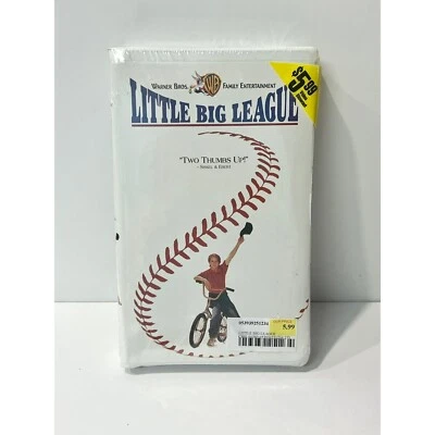 Little Big League (VHS, 1995) Castle Rock Jason Robards SEALED NEW - Imagem 1 de 2