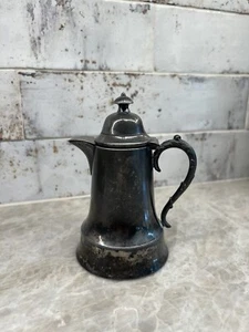 Vintage Beacon Silver Quadruple Plate Taunton MA Mini Coffee Pot #DC-2 - Picture 1 of 5