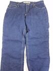G11 Cabela's Casuals Men's Lined Blue Denim Jeans Dark Wash Straight Legged