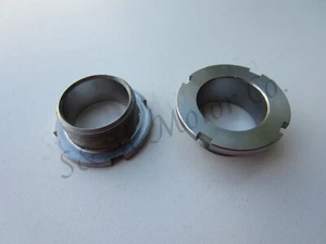 BSA A50 A65 A75 B25 B44 TRIUMPH T120 TR6 FORK BUSH BOTTOM NUT BONNEVILLE TIGER - Picture 1 of 1