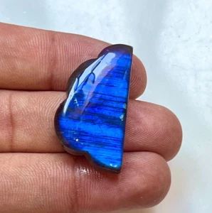 43 Ct Natural Multi Labradorite Cloud Shape Cabochon Gemstone Cabochon DG=76 - Picture 1 of 6