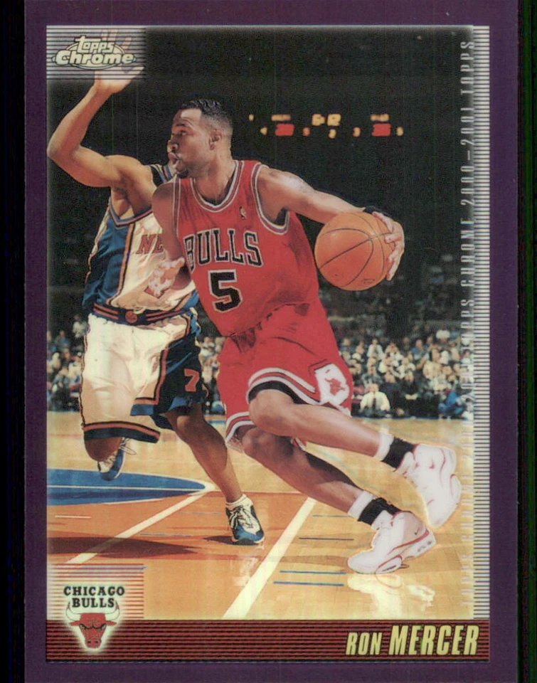 2000-01 Topps Chrome Refractors #134 Ron Mercer - Image 1 of 2