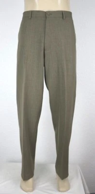 全新 Adolfo 抗皱男式平底裤 38x32 码 — 第 1/4 张图片