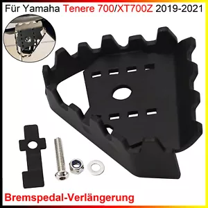 Fußbremse Pedal Extender Erweiterung Platte für Yamaha Tenere 700 XT700 2019-21 - Bild 1 von 11