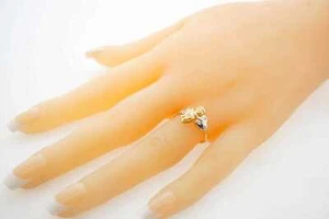 14 Karat Gelbgold Ring - Nachlassverkauf Vintage feiner Schmuck Größe 7,25 - Bild 1 von 7