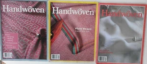 Lot of 3 Handwoven Weaving Lace Border Weavers March/April 92 Nov/Dec 92 94 - Picture 1 of 1