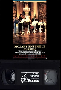 VHS MOZART ENSEMBLE SALZBURG KULTUR ERSTE LODRONISCHE NACHTMUSIK KV 247 - Picture 1 of 1