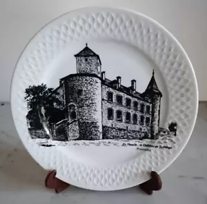 Schirnding Bavarian Earthenware Castle Luttange Collectible Plate - Picture 1 of 4