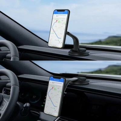 Universal 360° Car Phone Mount Holder For Cell Phone Samsung Galaxy iPhone — 第 1/4 张图片