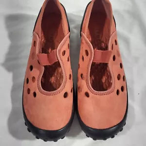 Scarpe da guida Clarks Privo da donna 7 coralli Mary Jane slip-on nabuk 79182 - Foto 1 di 7