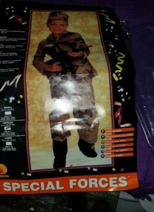 Rubie's Special Forces Halloween Costume Size Small (4-6) Pre-Owned Army Camo - Picture 1 of 1