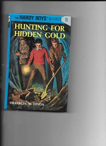 Hardcover book Hardy Boys Hunting for Hidden Gold 1991 - Picture 1 of 1