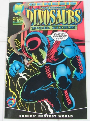 Dinosaurs for Hire #10 Nov. 1993 Malibu Comics - Image 1 of 2