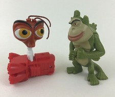 Monsters vs Aliens 2pc Lot McDonalds Happy Meal Toys Missing Link Dr Cockroach