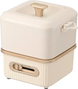 Electric Ramen Pot for One Person Electric Pot Tabletop PULMORE Noodle Cooker - Picture 1 of 6