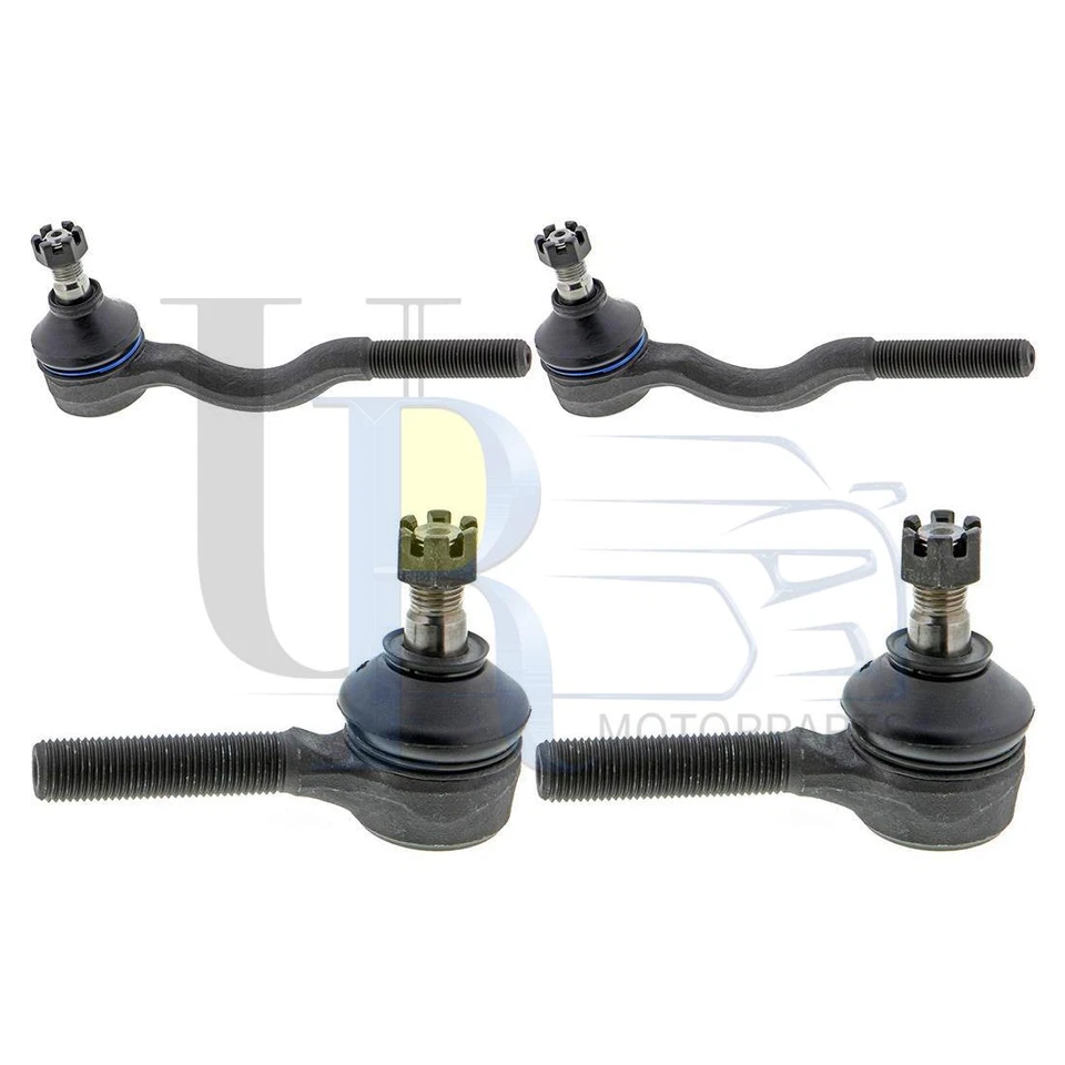 4pcs MEVOTECH Tie Rod Ends INNER & OUTER For 1979 1980 1981 1982 TOYOTA CORONA - Image 1 of 4