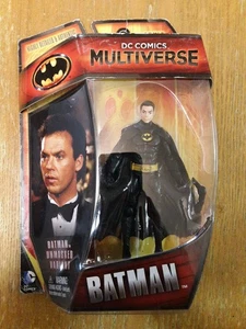 Mattel DC Comics Multiverse 1989 Batman Michael Keaton 3,75 Inch Figur unmaskiert - Bild 1 von 6
