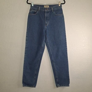 LL Bean Classic Fit Jeans Womens 8 Regular Blue Medium Wash Denim Tapered Jeans  - Picture 1 of 11