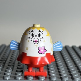 Lego Mrs. Puff Minifigure bob038 Spongebob Squarepants 3818 CMF Lot Rare 1W