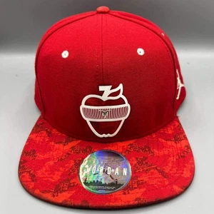 Gorra Air Jordan Hombre Roja Carmelo Anthony Jumpman Snap Back Cap - Imagen 1 de 8