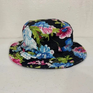 Academy Fits Floral Bucket Hat Girls One Size Multicolor Breathable - Picture 1 of 8