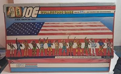 Estuche de colección 1984 GI Joe Tara Toy Corp para coleccionistas con bandeja de plástico. Foto 1 de 4