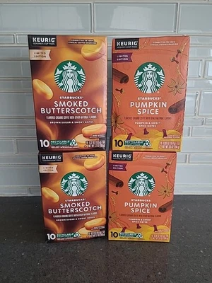 Starbucks CARAMELO AHUMADO Y ESPECIA CALABAZA Edición Limitada 40 Cápsulas Total 2026 Foto 1 de 2