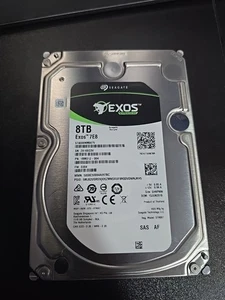 ST8000NM0075 8TB SAS For Seagate Exos 1RM212 7E8 7.2K 12Gb/s 3.5" Hard Drive - Picture 1 of 4