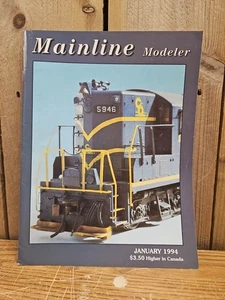 Vintage Mainline Modeler Magazine January 1994 - Picture 1 of 6