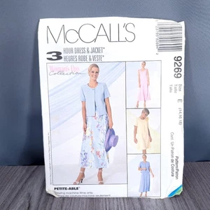Giacca abito modello cucito 3 ore NON TAGLIATA McCall's 9269 - Foto 1 di 3